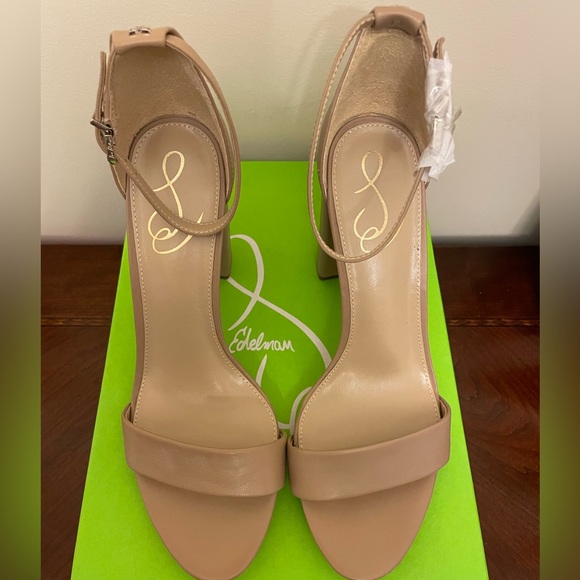 Yaro Block Heel Sandal Sam Edelman Size 9 - Picture 3 of 5